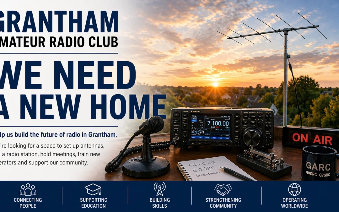 Grantham Amateur Radio Club Is Looking for a New Home